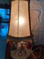 Vintage staanlamp ( tafel/schouw) tinnen onderstel., Ophalen, Overige materialen, Gebruikt, Vintage - art deco