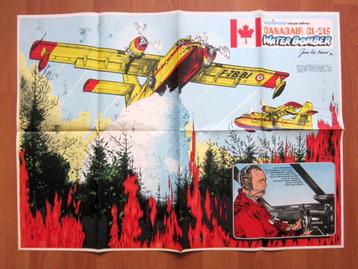 Poster du Spirou 1739 : Le Canadair CL 215 (1971) beschikbaar voor biedingen