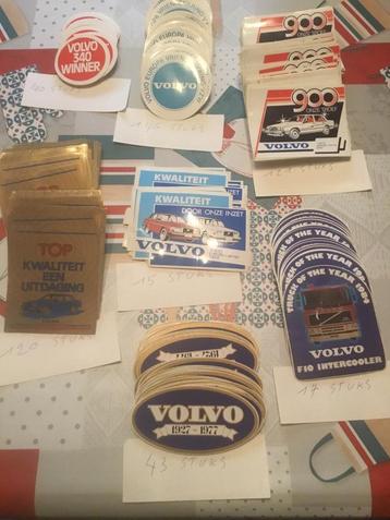 Reclame stickers Volvo beschikbaar voor biedingen