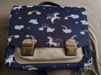 Jeune premier boekentas, Handtassen en Accessoires, Tassen | Schooltassen, 30 tot 40 cm, Blauw, Aktetas of Boekentas, Ophalen of Verzenden