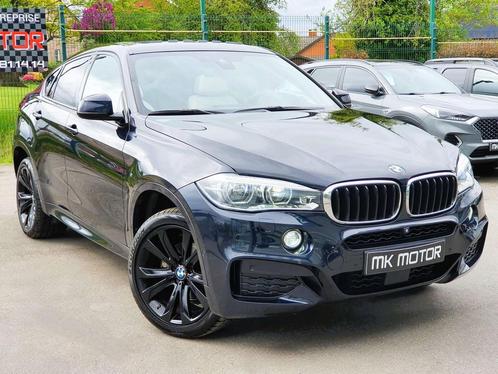 BMW X6 3.0 DIESEL 258CV PACK M - TOIT OUVRANT - GPS, Auto's, BMW, Bedrijf, Te koop, X6, 4x4, ABS, Achteruitrijcamera, Adaptieve lichten