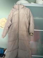 Lange gewatteerde jas beige, Kleding | Dames, Jassen | Winter, Verzenden, Zo goed als nieuw, Beige