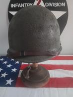 Amerikaanse helm uit de Tweede Wereldoorlog, Ophalen of Verzenden, Zo goed als nieuw