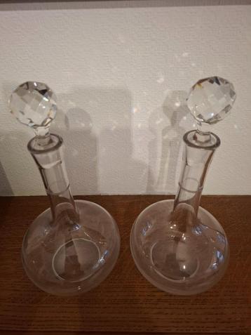 Deux superbes carafes à vin beschikbaar voor biedingen