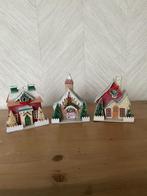 3 kersthuisjes, Diversen, Ophalen, Zo goed als nieuw
