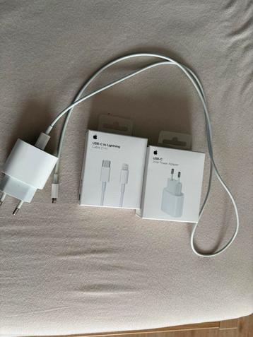 Cable et chargeur iphone, Télécoms, Enlèvement ou Envoi, Neuf, Apple iPhone