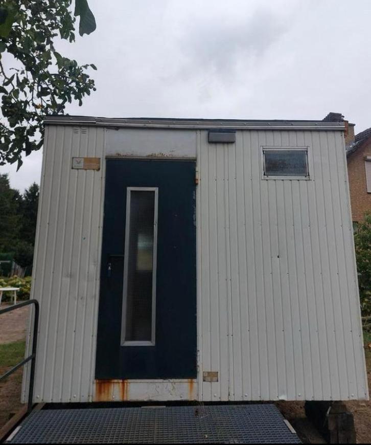 Bouwkeet, unit, container, mancave, schaftwagen, Doe-het-zelf en Bouw, Bouwketen en Schaftketen, Gebruikt, Ophalen