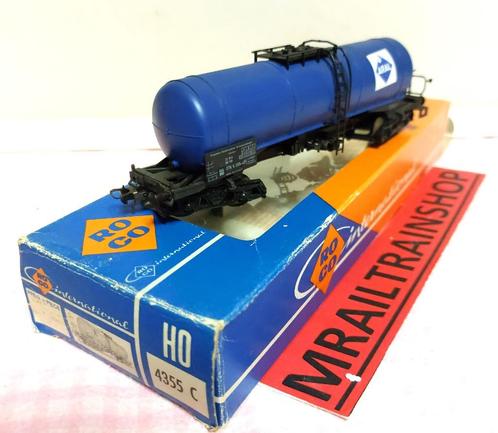 ROCO 4355C HO - GROTE KETELWAGEN ARAL/GRAND WAGON CITERNE AR, Hobby en Vrije tijd, Modeltreinen | H0, Zo goed als nieuw, Wagon
