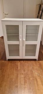 Vaisselier/meuble/vitrine ikea brimnes, Avec porte(s), 25 à 50 cm, Enlèvement, Utilisé
