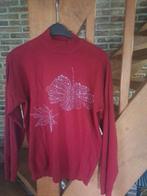 Zachte wijnrode trui maat taille uniek, Ophalen, Nieuw