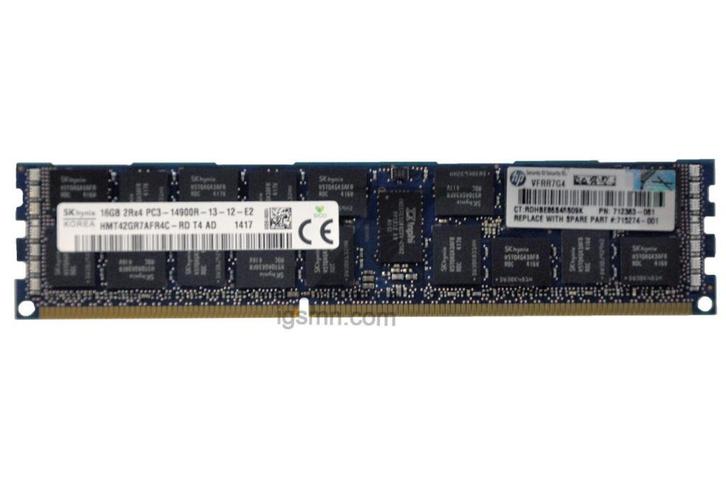 16GB 2Rx4 PC3-14900R DDR3-1866 ECC, Hynix / HP, Computers en Software, RAM geheugen
