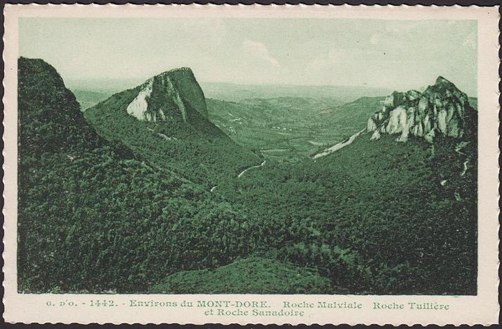 1925 - FRANKRIJK - Rochefort-Montagne [Mont-Dore], Verzamelen, Postkaarten | Buitenland, Ongelopen, Frankrijk, 1920 tot 1940, Verzenden