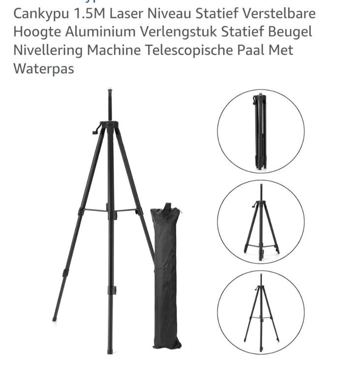 Laser statief, Doe-het-zelf en Bouw, Meetapparatuur, Nieuw, Overige meters, Ophalen of Verzenden