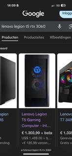 Lenovo Legion t5 game pc, Computers en Software, Ophalen, 16 GB, SSD