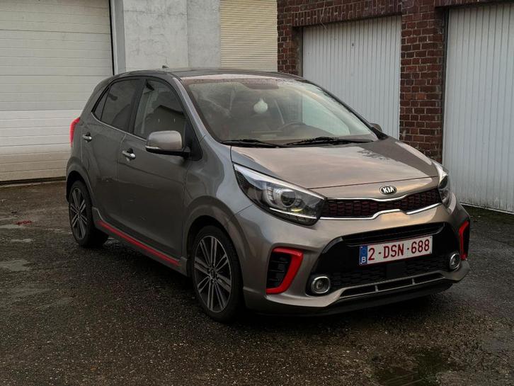 Kia Picanto 1.0 Turbo GT-LINE T-GDI 101pk volledige optie, Auto's, Kia, Particulier, Picanto, 360° camera, ABS, Achteruitrijcamera