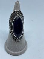 Prachtige zilveren ring met amethist maat 16, Avec pierre précieuse, Argent, Femme, Rouge