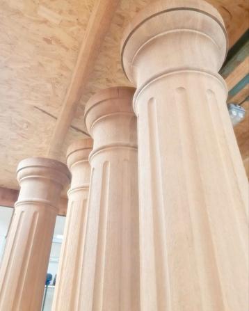 Massief Houten Griekse pilaren 