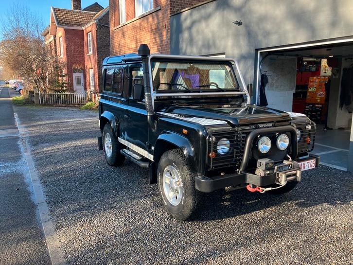Land rover Defender 90 /td5, Auto's, Land Rover, Particulier, 4x4, Elektrische ramen, Lederen bekleding, Lichtmetalen velgen, Mistlampen
