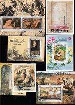 lot thématique de 7 beaux blocs, Envoi, Affranchi