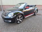 Volkswagen Beetle cabrio benzine, Auto's, Te koop, Benzine, Emergency brake assist, Stof