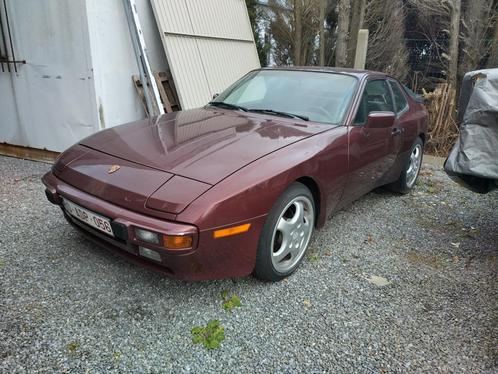 Porsche 944S 16V Phase 2 met weinig kms, Autos, Porsche, Particulier, Air conditionné, Verrouillage central, Rétroviseurs électriques