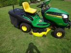 John Deere X155 R tractor grasmaaier, Tuin en Terras, Zitmaaiers, Gebruikt, Opvangbak, 90 tot 120 cm, Ophalen