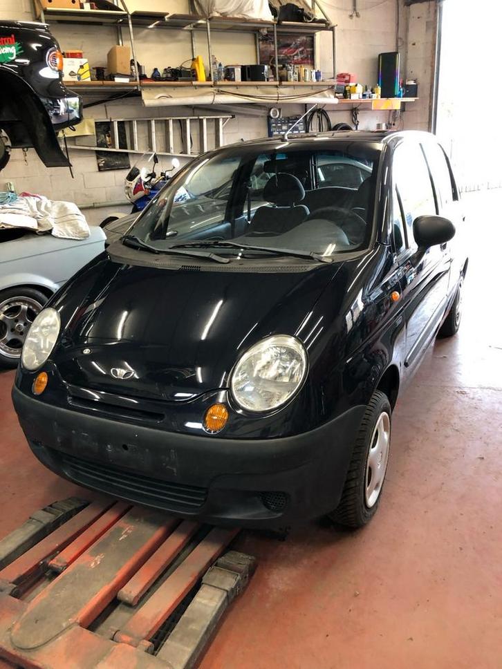 GM Matiz Daewoo motorschade onderdelen, Auto's, Daewoo, Particulier, Matiz, Benzine, 5 deurs, Blauw, Ophalen