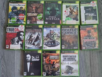 LOTje XBOX ORIGINAL/CLASSIC GAMES in TOPSTAAT - 13 stuks 40€ beschikbaar voor biedingen