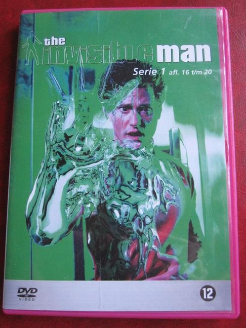 The Invisible Man Serie 1 - Afl. 16 t/m 20, Cd's en Dvd's, Dvd's | Tv en Series, Zo goed als nieuw, Science Fiction en Fantasy