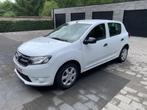 Witte Dacia Sandero, Auto's, Dacia, Euro 5, Stof, Wit, Particulier