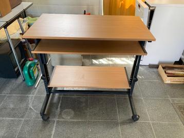 Computertafel, Huis en Inrichting, Ophalen, In hoogte verstelbaar, Gebruikt