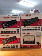 Lakro autoradio met BT-USB-SD-DAB-FM.KLEURE SCHERM, Auto diversen, Autoradio's