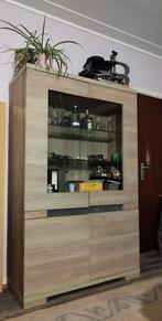 vitrinekast, Met deur(en), 100 tot 150 cm, Ophalen of Verzenden, Glas
