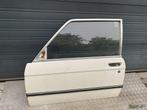 Bmw E21 deur links portier wit 3-serie type2 bestuurdersdeur, Auto-onderdelen, Carrosserie, Ophalen, Gebruikt, BMW, Deur