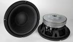 2 x 25cm Faital 10RS430 woofer, nieuw, Audio, Tv en Foto, Luidsprekerboxen, Nieuw, 120 watt of meer, Front, Rear of Stereo speakers