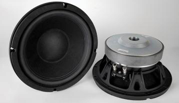 2 x 25cm Faital 10RS430 woofer, nieuw, Nieuw, 120 watt of meer, Front, Rear of Stereo speakers, Ophalen