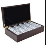 Muntcapsules 50st met munten box, Enlèvement ou Envoi