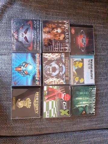 Hardcore cd's  beschikbaar voor biedingen