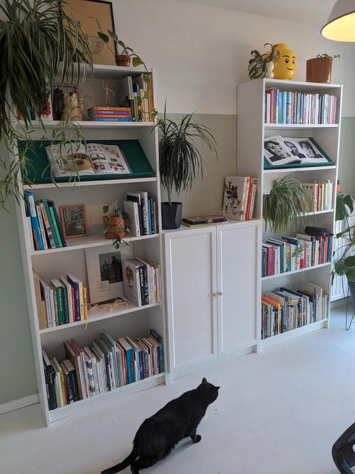 Billy boekenkasten 3-delig, Huis en Inrichting, Kasten | Boekenkasten, Gebruikt, Ophalen