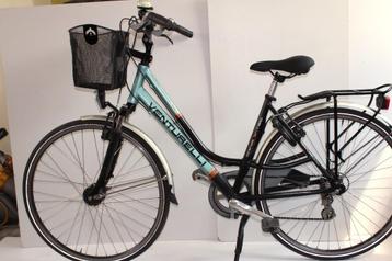 Mooie Alu 28 inch damesfiets-jeugdfiets - 7 speed, 47 à 50 cm, Enlèvement, Utilisé, Vitesses