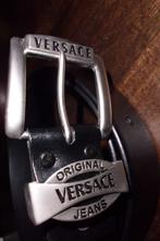 BROEKSRIEM / BELT 105 cm zwart - VINTAGE, Kleding | Heren, Riemen en Ceintuurs, Ophalen of Verzenden, Zwart