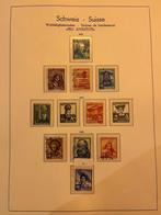 Postzegelalbum Zwitserland, met klassiek en Pro juventute, Postzegels en Munten, Postzegels | Volle albums en Verzamelingen, Ophalen of Verzenden