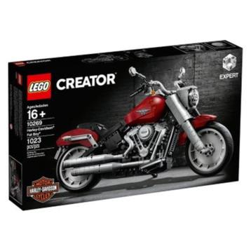 Lego Harley Davidson Fat Boy (10269) beschikbaar voor biedingen