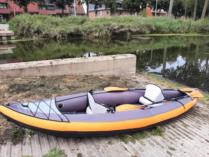 kajak TE HUUR, Watersport en Boten, Kajaks, Nieuw, 3-persoons of meer, Opblaasbaar, Ophalen