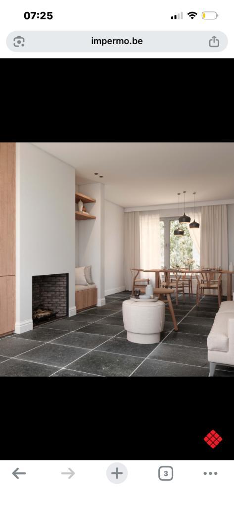 Blue stone nero tegels, Doe-het-zelf en Bouw, Tegels, Nieuw, Vloertegels, Keramiek, 60 cm of meer, 60 cm of meer, 10 m² of meer