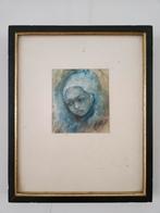 Aquarel, kunstenaar onbekend, Antiek en Kunst, Ophalen of Verzenden