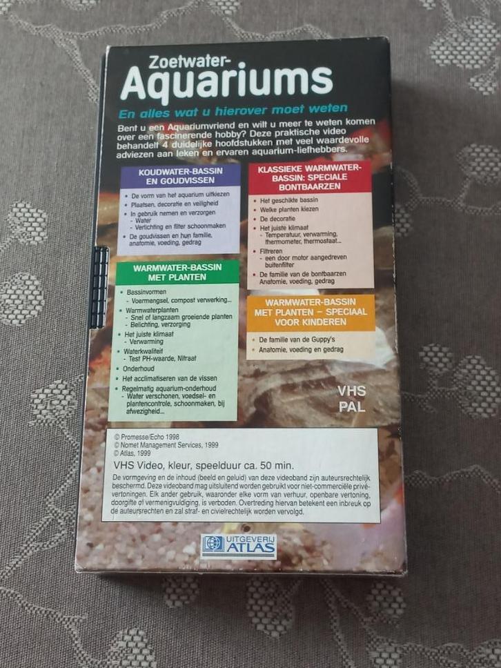 video  voor de aquarium liefhebber, Dieren en Toebehoren, Vissen | Aquaria en Toebehoren, Nieuw, Ophalen