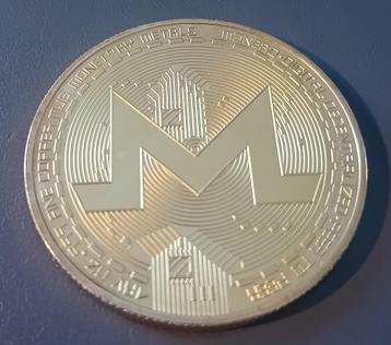 fysieke cryptomunt Monero beschikbaar voor biedingen