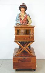Polyphon Savoyard with a Wooden Figure, Utilisé, Enlèvement ou Envoi