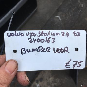 Volvo V70 station 2.4 2003 Wagennr 2400163   Voorbumper beschikbaar voor biedingen